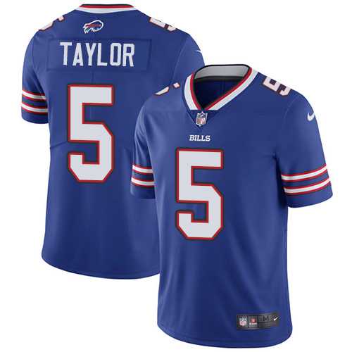 Nike Buffalo Bills #5 Tyrod Taylor Royal Blue Team Color NFL Vapor Untouchable Limited Jersey,We sell and wholesale Nike Buffalo Bills #5 Tyrod Taylor Royal Blue Team Color NFL Vapor Untouchable Limited Jersey on line form chian!